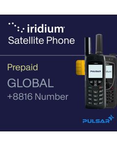 Iridium Satellite Phone Airtime Prepaid Global Service Plan