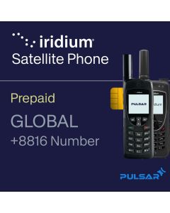 Iridium Satellite Phone Airtime Prepaid Global Service Plan