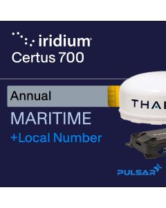 Iridium Certus 700 Maritime Annual Plans