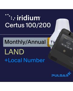 Iridium Certus 100/200 Land Plans