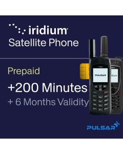 Iridium Prepaid 200 Min with 6-Month Validity