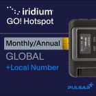 Iridium GO! Hotspot Satellite Airtime Plans