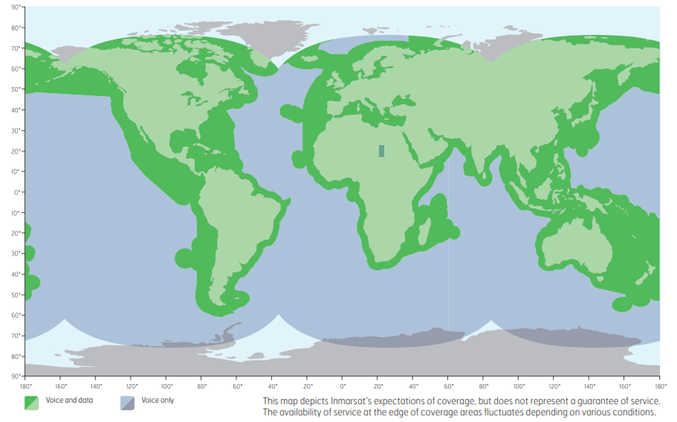  iFleetOne VMS Coverage Map